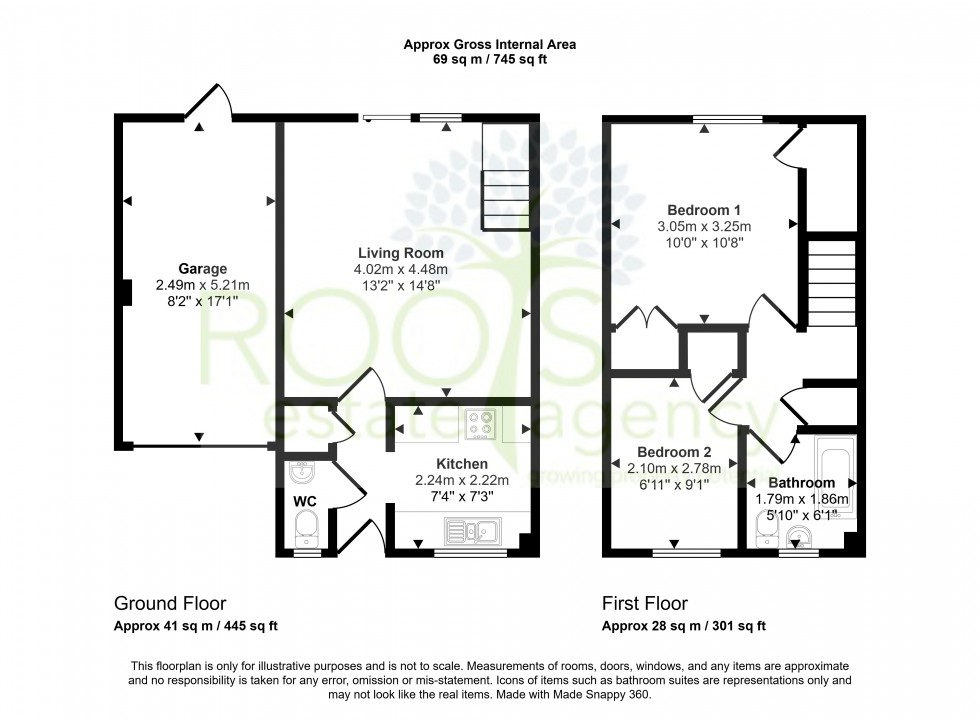 Floorplan for Thatcham, Berkshire