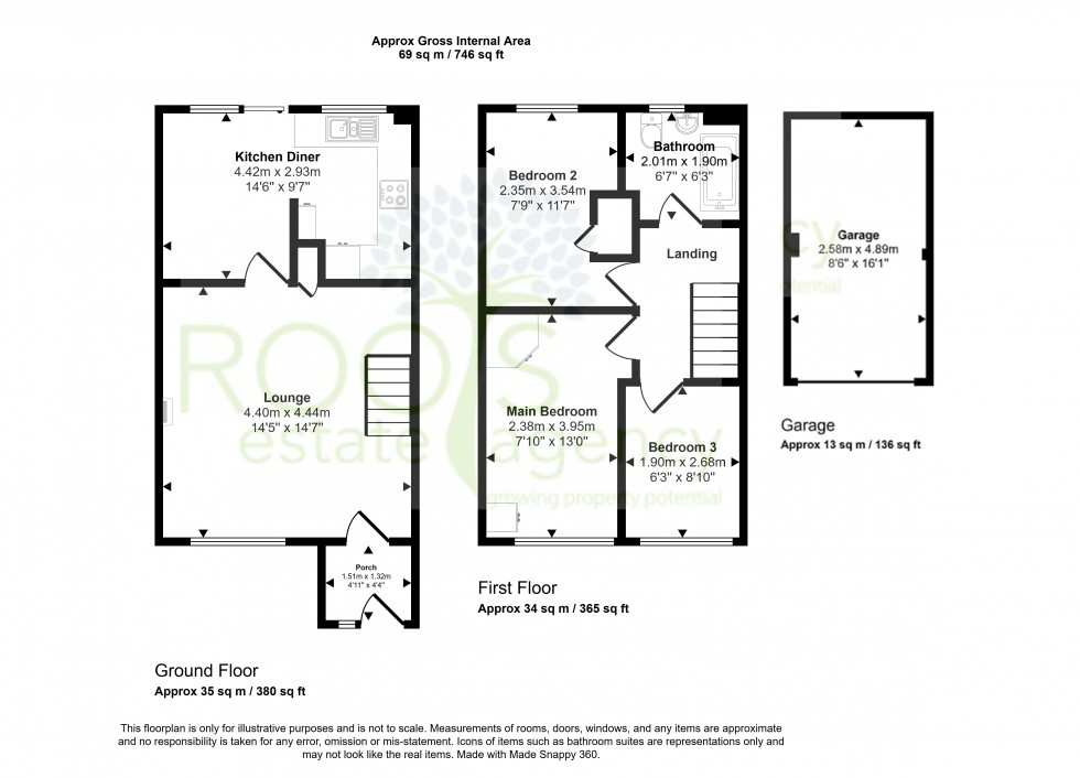 Floorplan for Thatcham, Berkshire