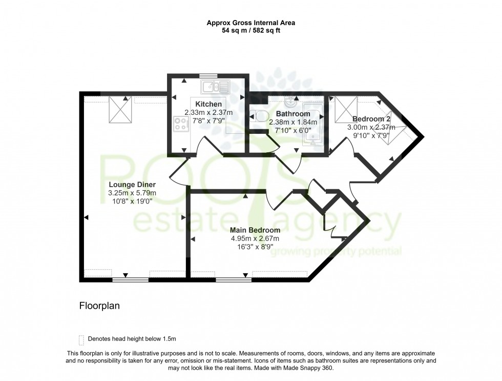 Floorplan for Thatcham, Berkshire